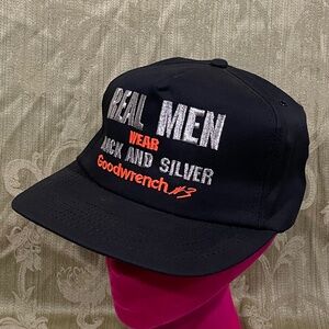 "Real Men Wear Black and Silver" Goodwrench #3 Dale Earnhardt NASCAR Hat